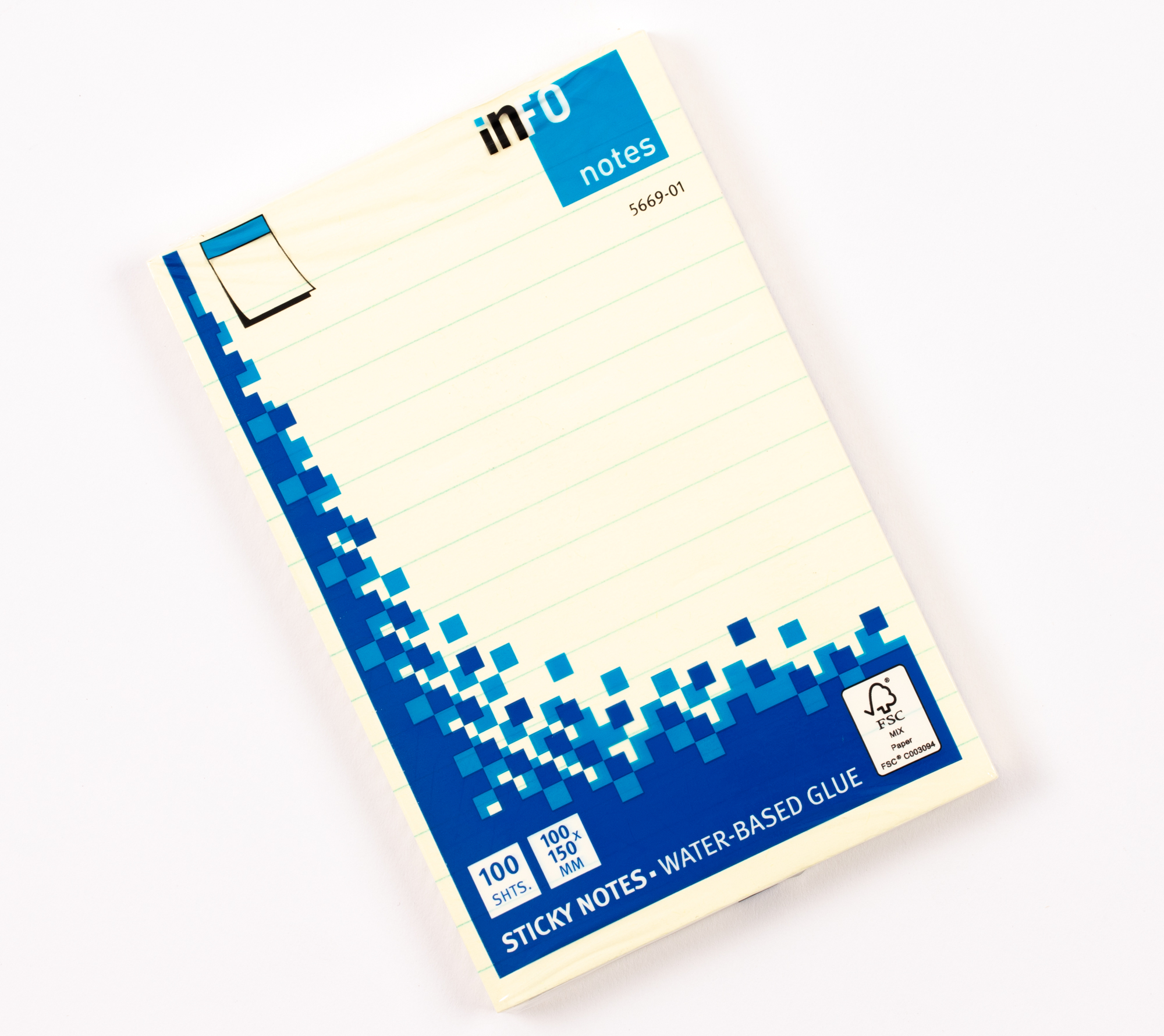 Sticky Notes Lined Yellow 100 X 150 - Image 2