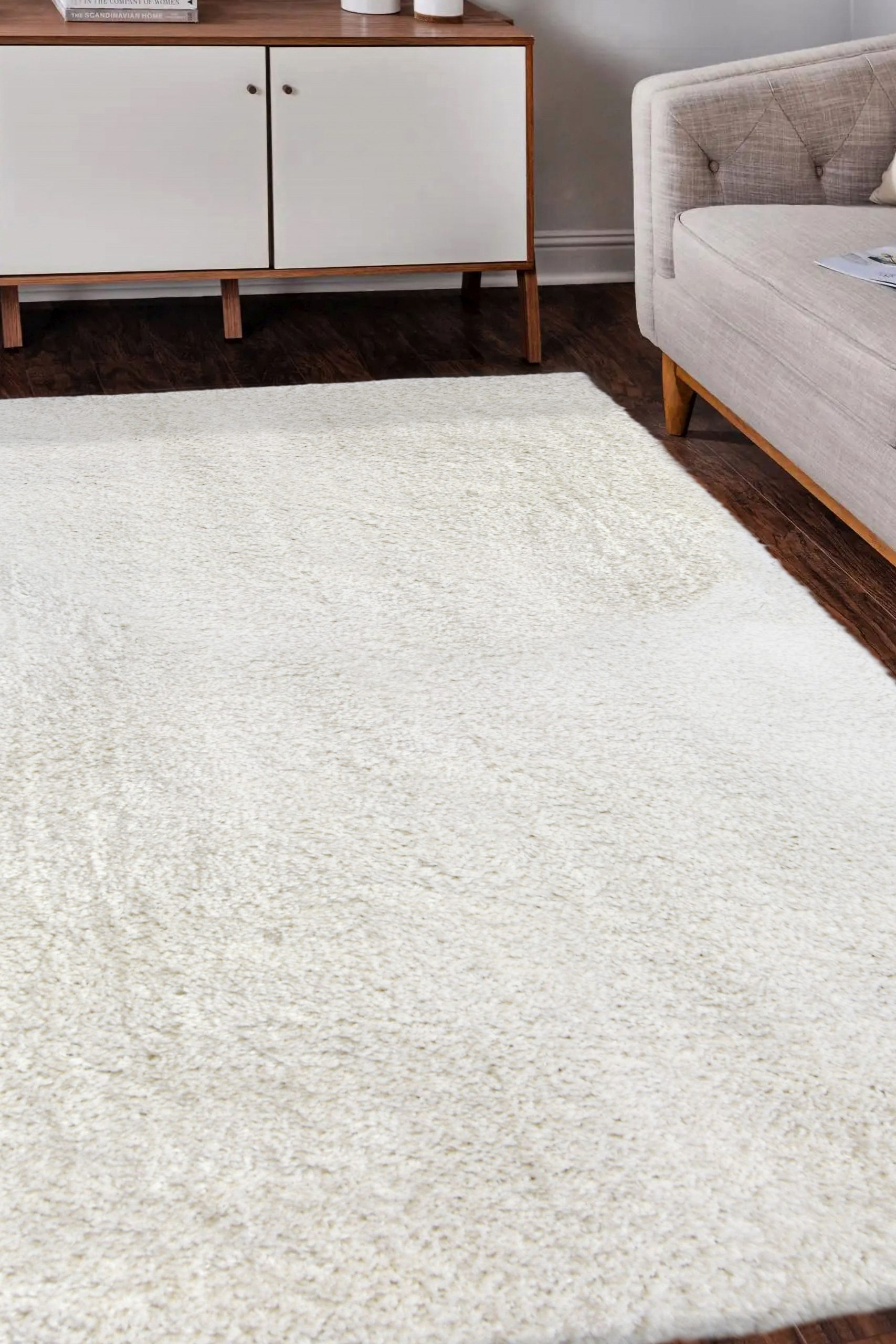 Cosy Soft Rugs Ivory - Large - Image 2