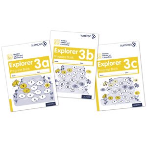 Numicon Number 3 Explorer Prog Book Abc