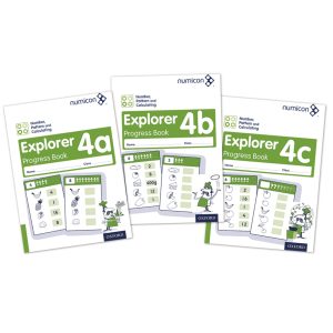 Numicon Number 4 Explorer Prog Book Abc