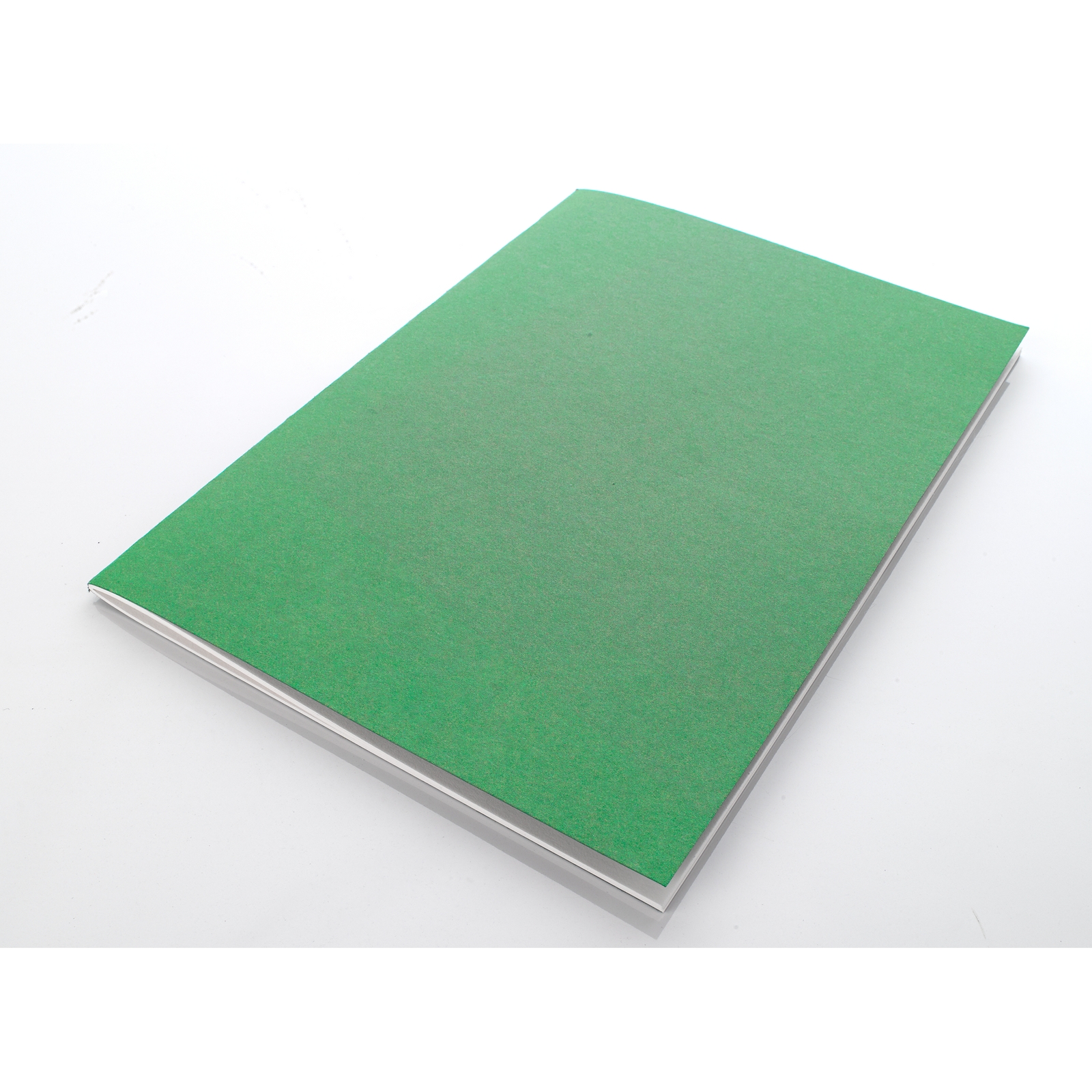 Stapled Sketchbook A4 105gsm Pk10 Green