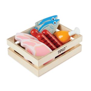 Wooden Meat and Fish