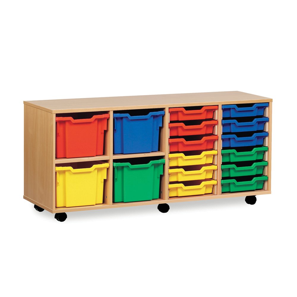 Combi Tray Unit 12 Shallow And 4 Extra Deep Trays