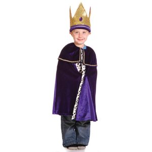Purple Children's King Outfit
