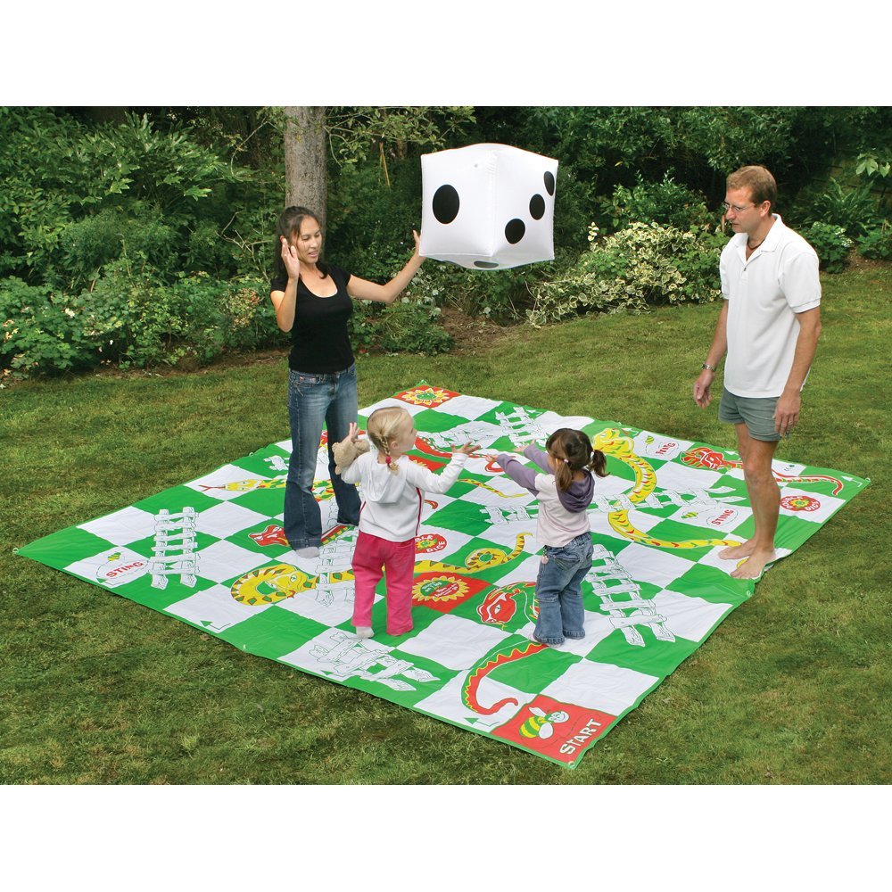 Giant Snakes and Ladders Game