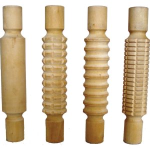 Wooden Pattern Rolling Pins
