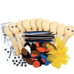 Animals Wooden Spoons Kit