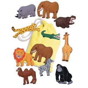 Wild Animals Felt Motifs
