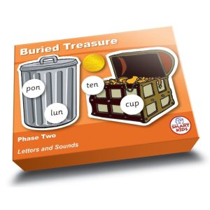 Buried Treasure Phase 2 Phonics Game