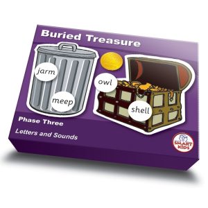 Buried Treasure Phase 3 Phonics Game