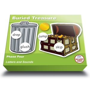 Buried Treasure Phase 4 Phonics Game