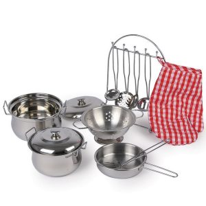 Metal Cooking Play Set