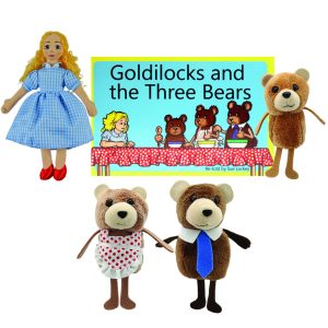Goldilocks and The Three Bears Finger Puppets