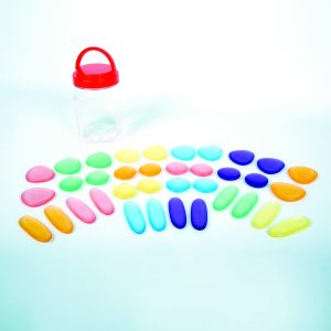 Translucent Rainbow Pebbles