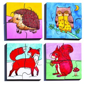 Insects 4 Piece Puzzle