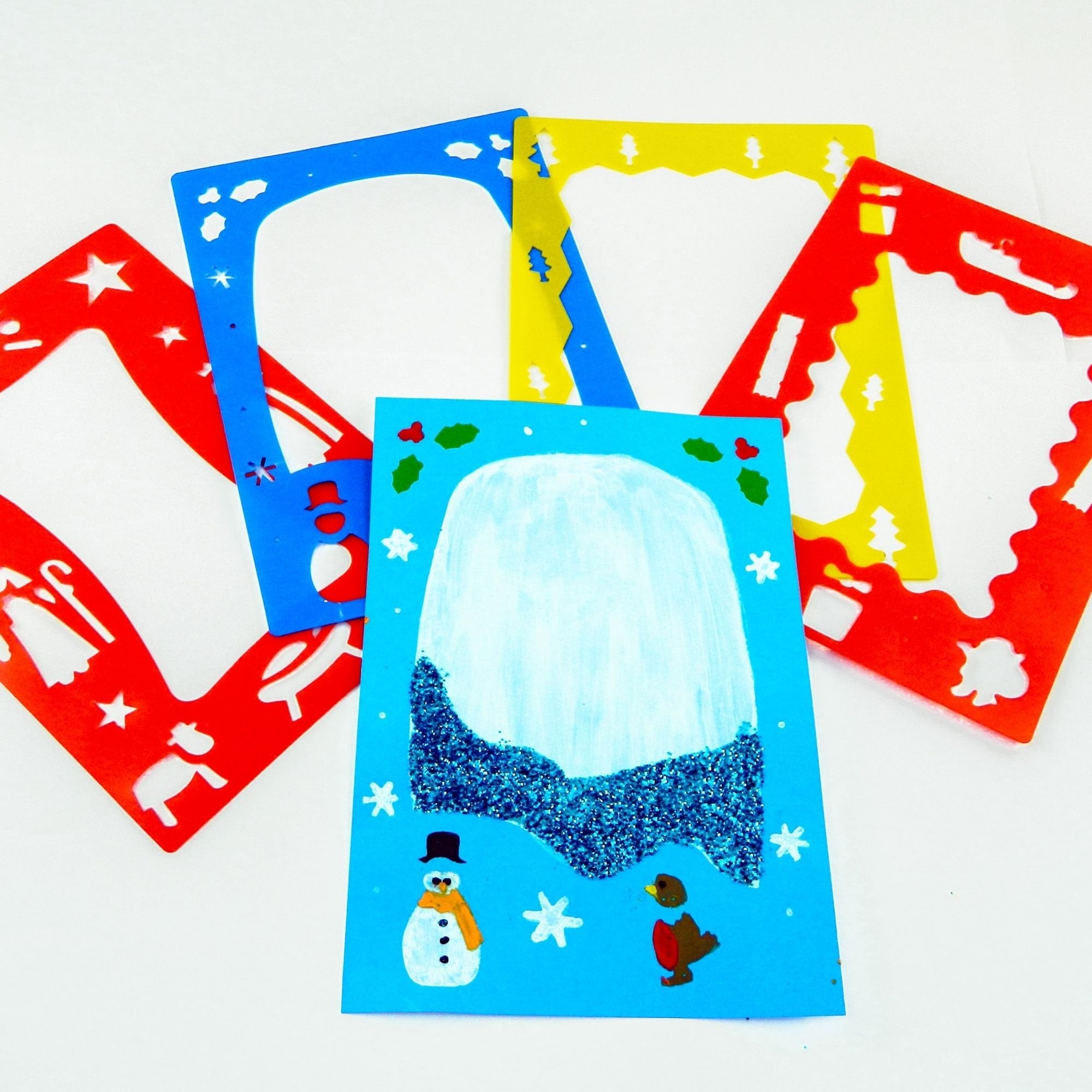 Christmas Border Stencils