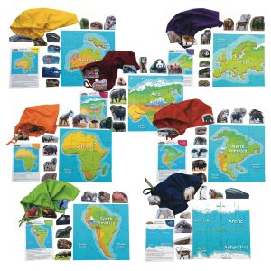Continents Jigsaw Pack
