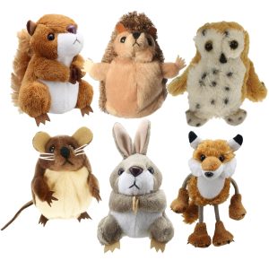 Woodland Animal Finger Puppet Set