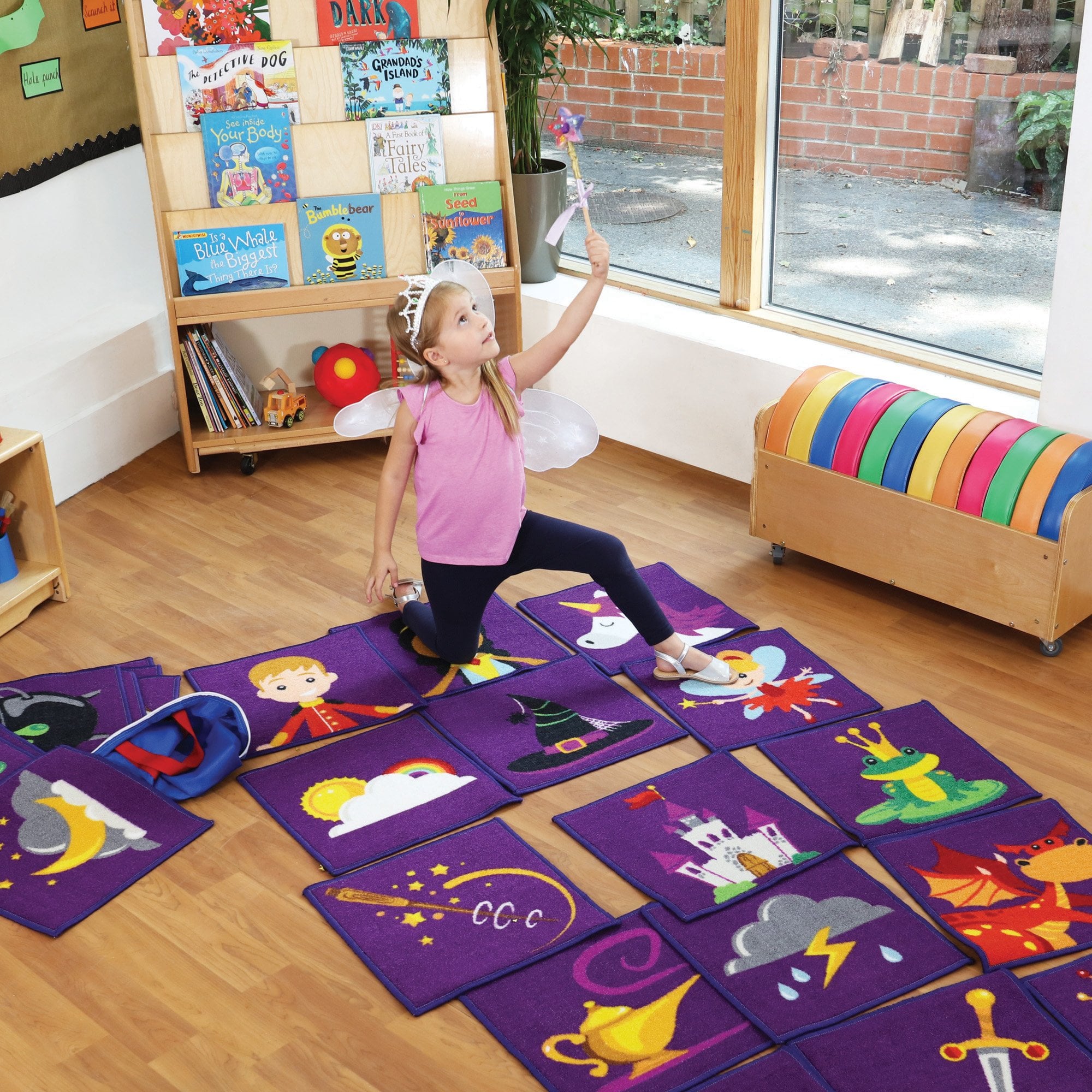 Interactive Story Time Tiles With Holdall