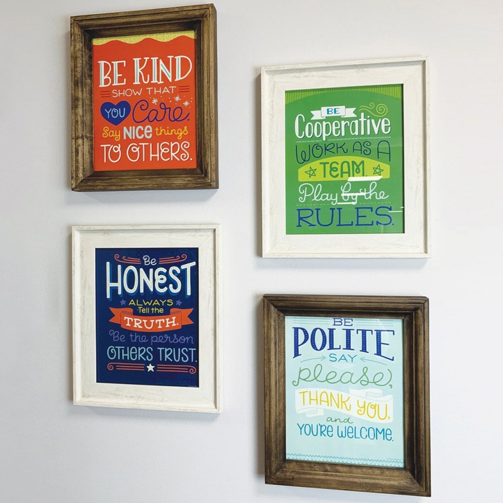 Positive Character Traits Mini Wall Chart - 12 Traits - Image 2