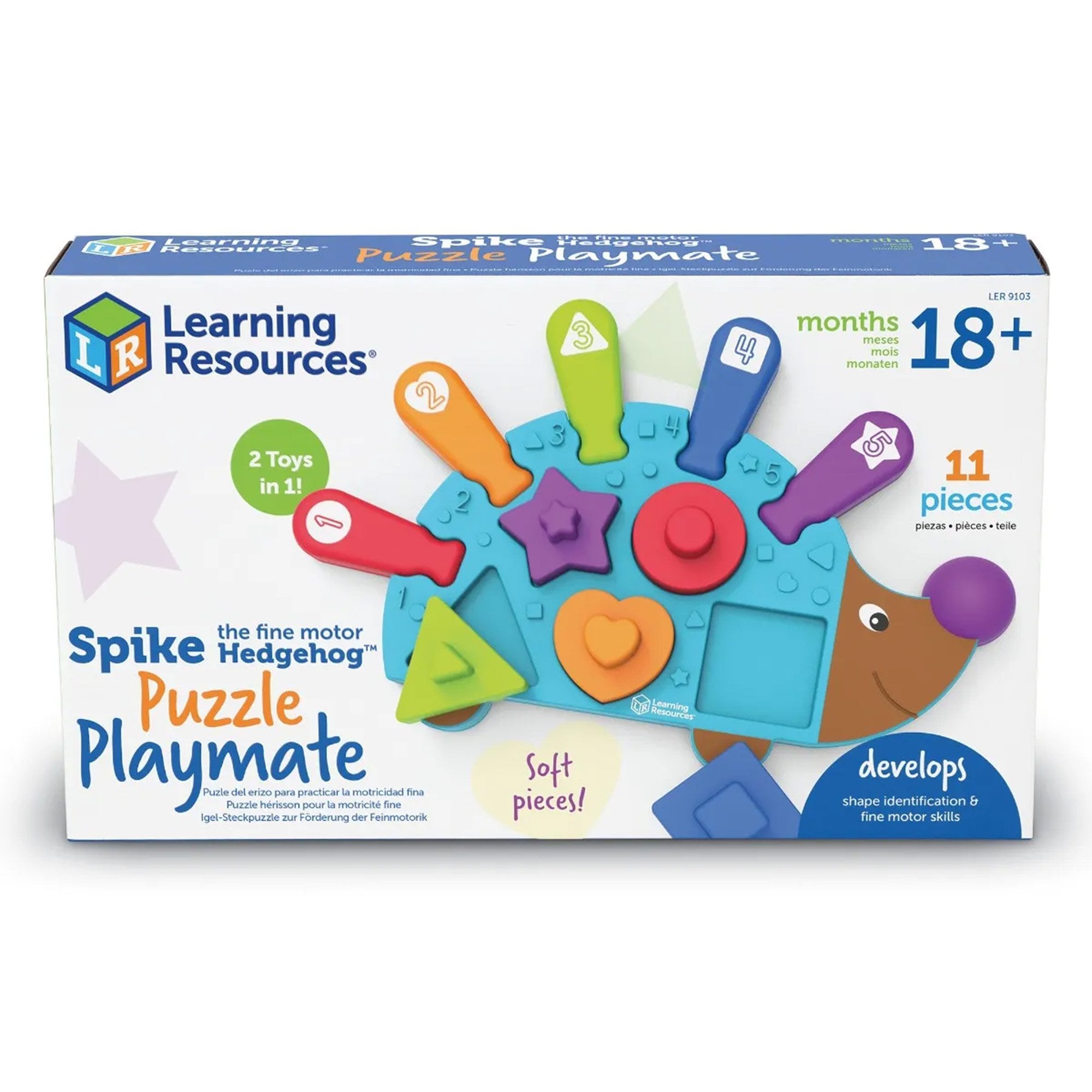 Spike The Fine Motor Hedgehog®
Puzzle Playmate - Image 4