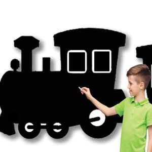 Giant Outdoor Train Chalkbaord
