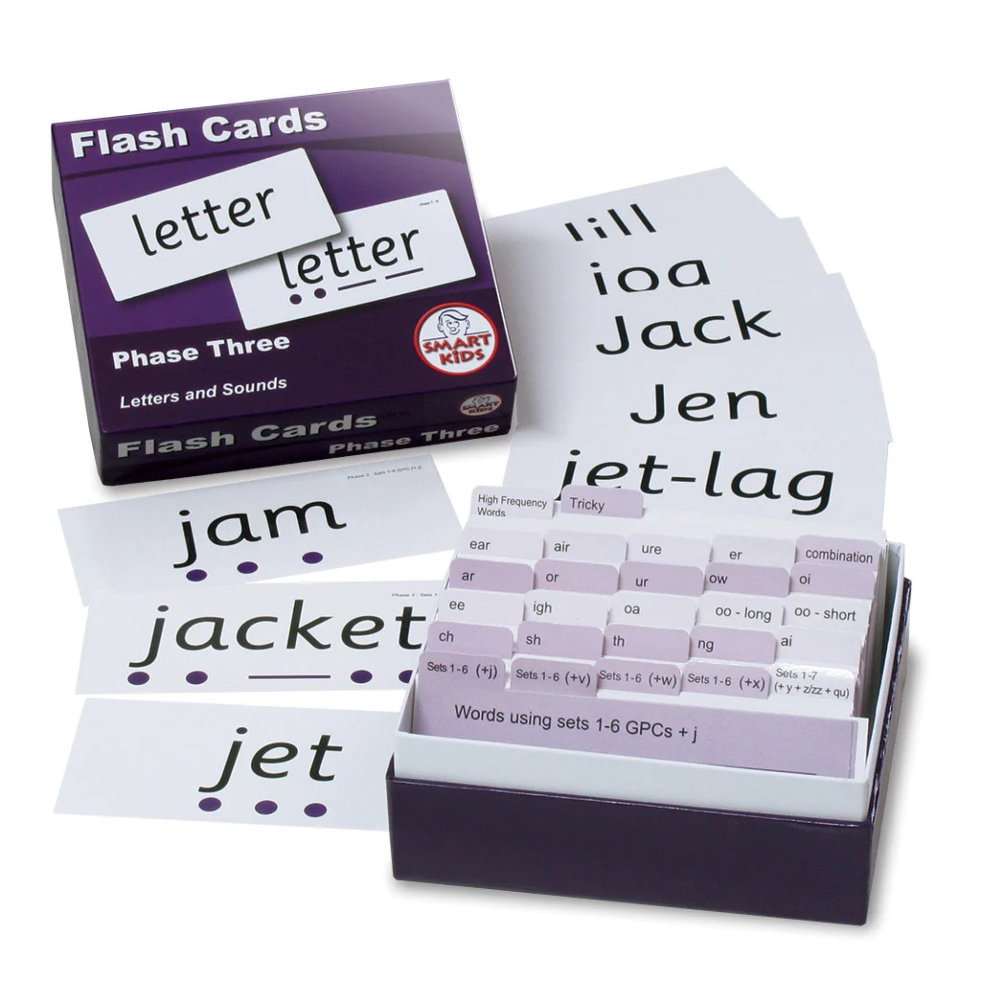 Letters And Sounds Flash Cards Phase Three - Image 2