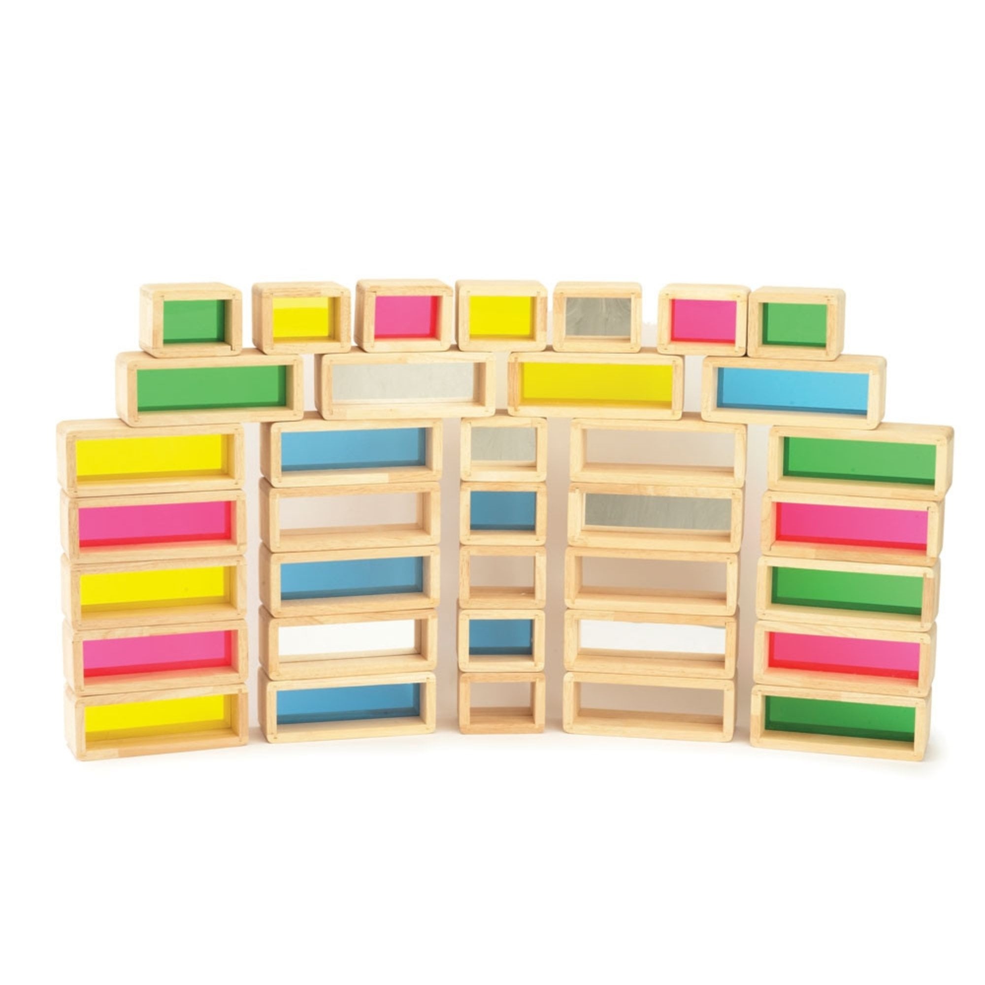 TickiT Rainbow Bricks Set Of 36 | Learning Space Solutions