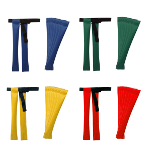 Tag Rugby Belt - Set Of 7 - Blue