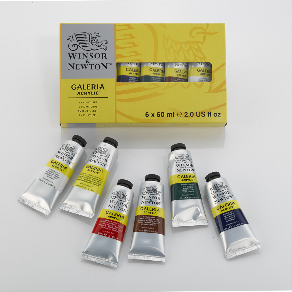 Winsor & Newton Galeria Acrylic Tube - Basic Set