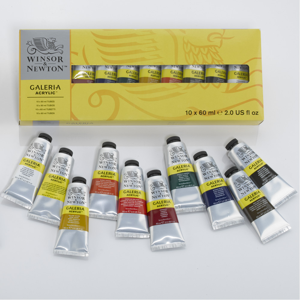 Winsor & Newton Galeria Acrylic Tube - Intro Set