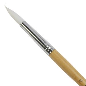 Student Short Handled Round Synthetic Brush - Size 12