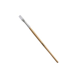 Student Short Handled Flat Synthetic Brush - Size 6mm