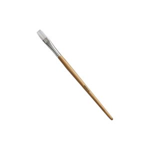 Student Short Handled Flat Synthetic Brush - Size 10mm