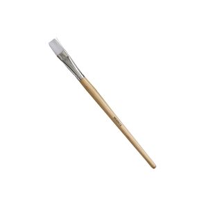 Student Short Handled Flat Synthetic Brush - Size 12mm