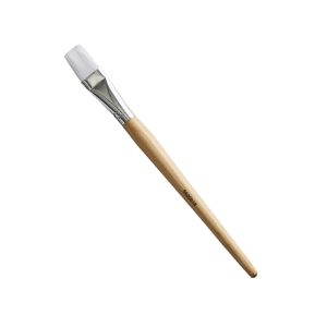 Student Short Handled Flat Synthetic Brush - Size 18mm