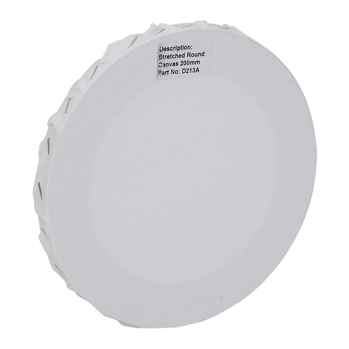 Stretched Round Canvas - 200mm dia.