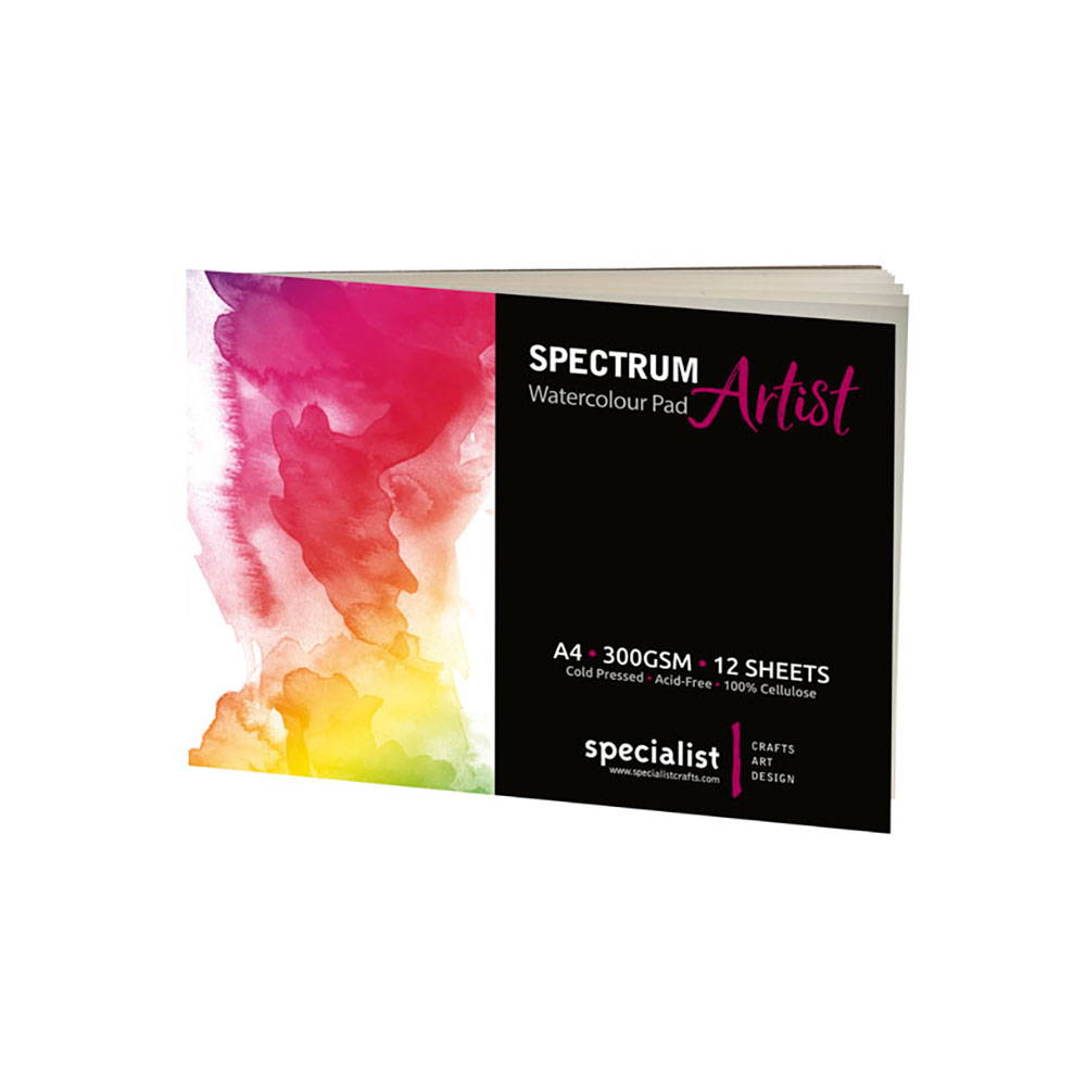Spectrum Artist Watercolour Paper Pad - A4