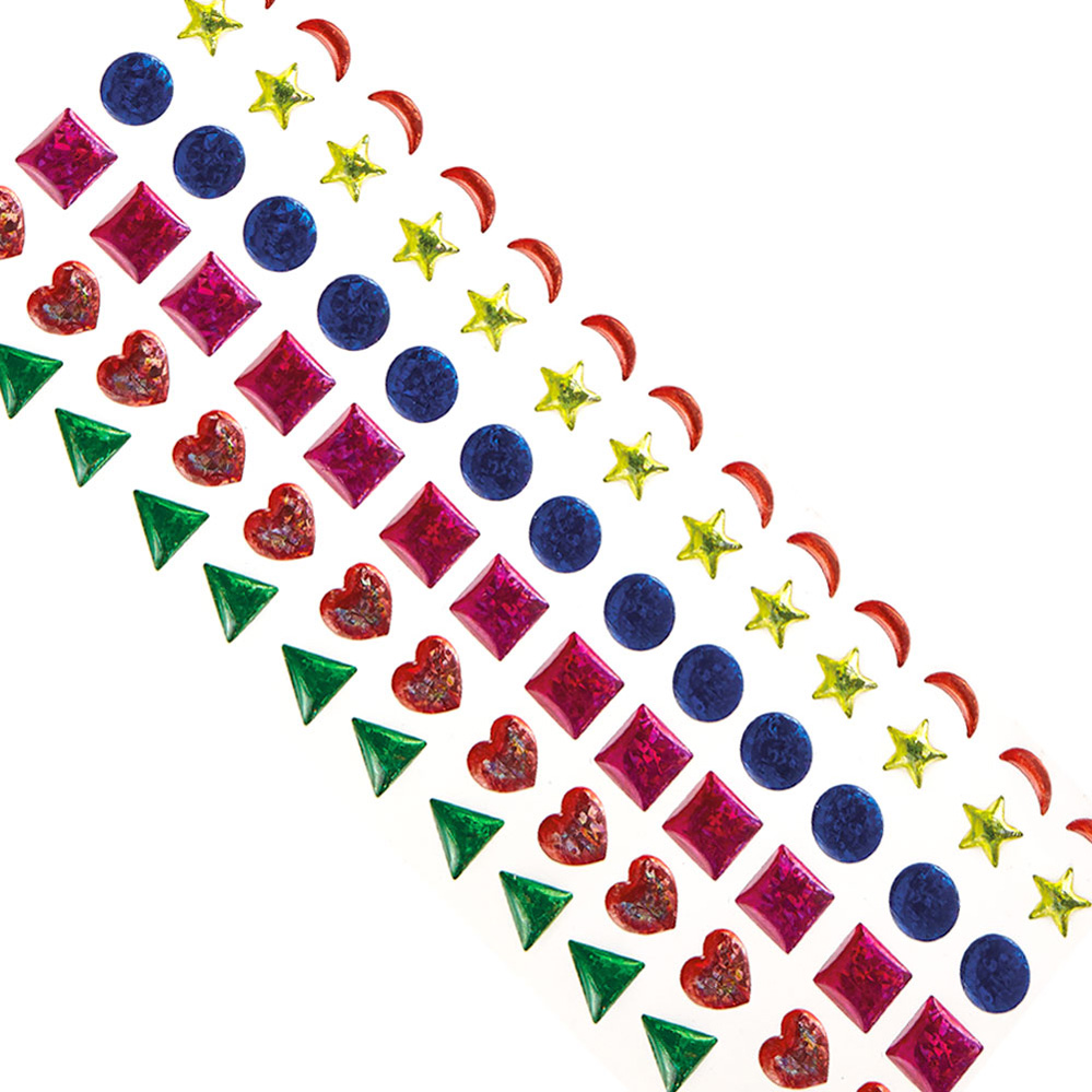 Large Jewel Stickers - Large. Pack of 78