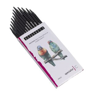 Spectrum Very-Thick Pencils - Black