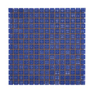 20mm Glass Mosaics - Pale Cobalt