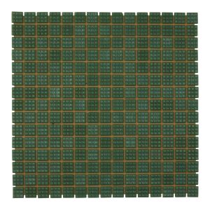 20mm Glass Mosaics - Mid Green