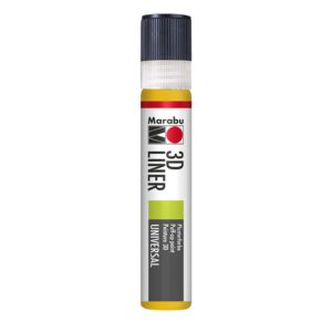 Marabu 3D-Liner Paints 25ml - Medium Yellow