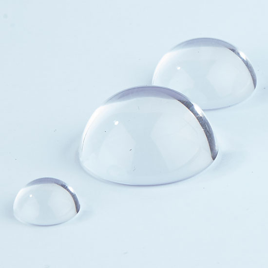Clear Acrylic Half-Sphere – 22mm | Eduspace Supplies