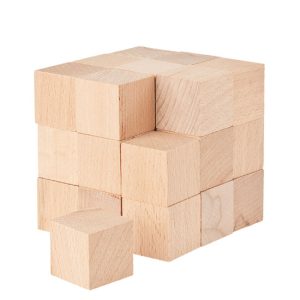 Beech Cubes - 30mm. Pack of 27