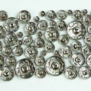 Nickel Plated Snap Fasteners Size 2-10mm. Pack of 10