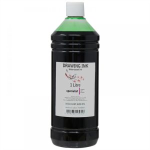 Specialist Crafts Drawing Ink 1L - Brilliant Green