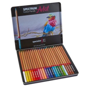 Spectrum Artist Colour Pencils. Set of 24