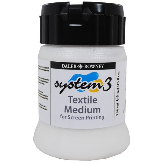 Daler-Rowney System 3 Textile Medium - 250ml
