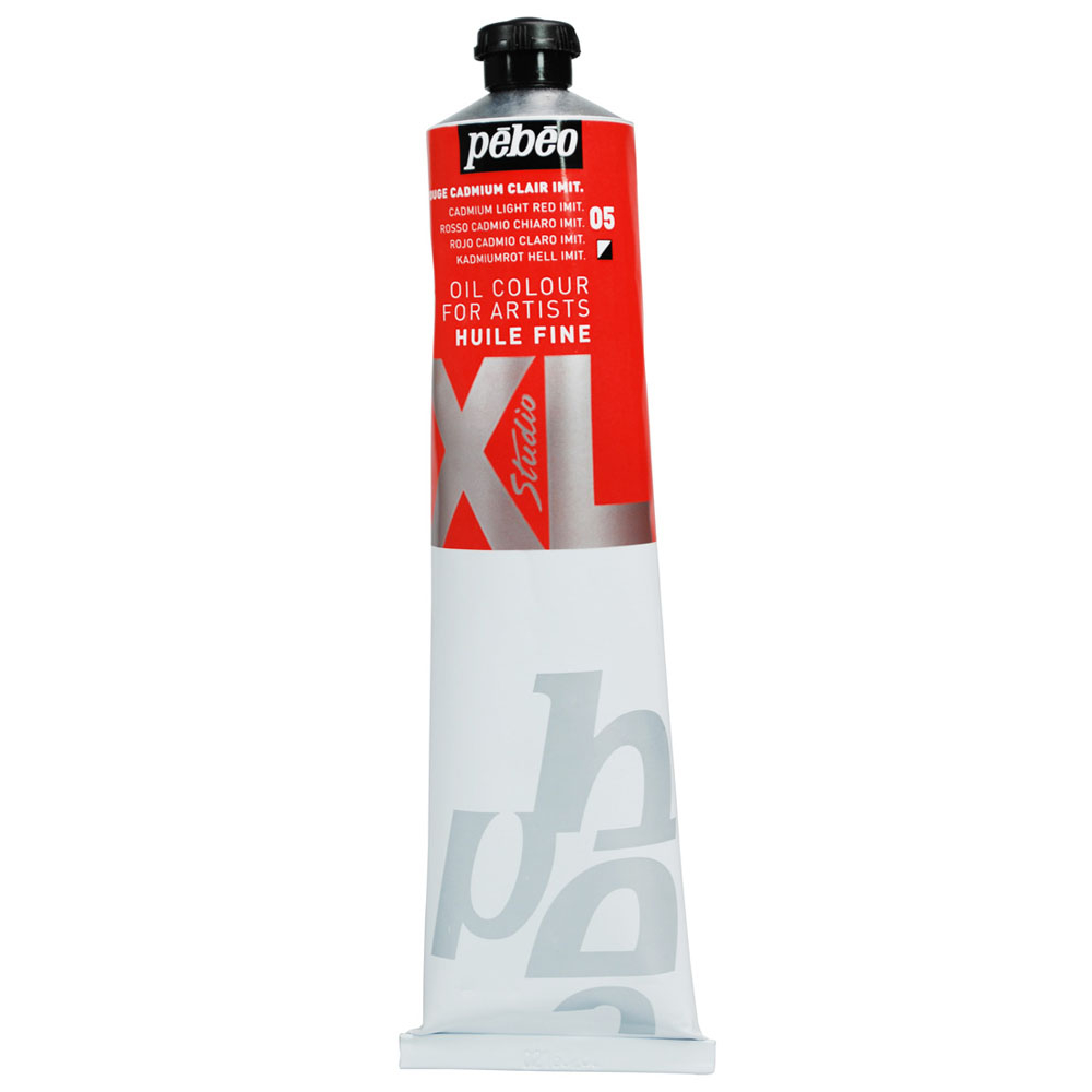 Pebeo XL Studio Oil Paint 200ml - Cadmium Light Red Hue